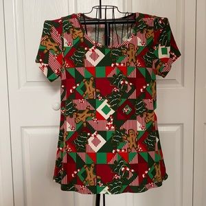 Adorable Christmas Classic Lularoe Tee Shirt